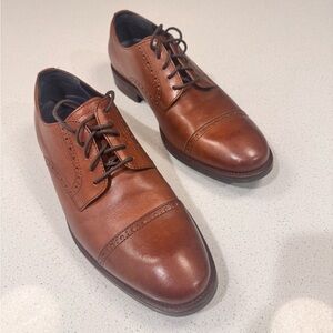 Cole Haan Chestnut Leather Men's Oxfords